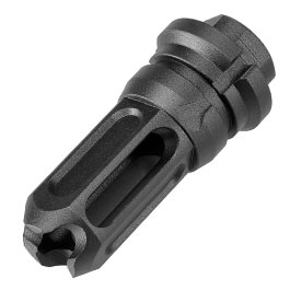 G&G S-Series Type 9 Stahl Flash-Hider schwarz 14mm-