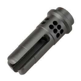 G&G Trident Type Stahl Flash-Hider schwarz 14mm-