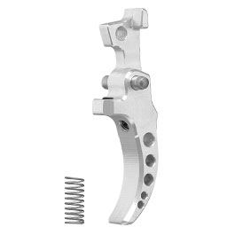 Speed Airsoft M4 / M16 Standard Aluminium Tunable Abzug f. HPA-Systeme silber