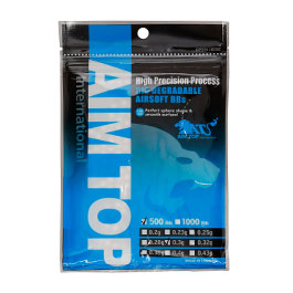 AIM Top High Precision BIO 0.30g 500er Beutel hellgrau