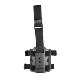 Nuprol Perfect Fit Holster Drop Leg Plate / Beinplattform schwarz