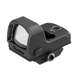 UTG OP3 Reflex Micro Dot Green 4 MOA Single-Dot LPZ inkl. Adaptive Base schwarz