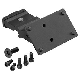 UTG Super Slim RDM20-Zielgert Halterung - 45 Grad Angle Halterung f. 20 - 22mm Schienen schwarz