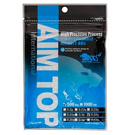 AIM Top High Precision BIO 0.32g 500er Beutel hellgrau