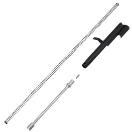 Dragon Workshop Stahl Bolt Carrier Upgrade Set schwarz f. Tokyo Marui AKM GBB Gewehre - Type A