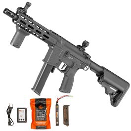 Evolution Reaper 9mm S EMR PCC Carbontech S-AEG 6mm BB schwarz - Komplettset