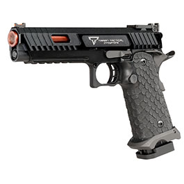 Army Armament TTI Innovations Combat Master Vollmetall GBB 6mm BB schwarz - CNC-Version