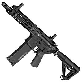 APS / EMG Daniel Defense DDM4 V7P Pistol Edge II MosFet Vollmetall S-AEG 6mm BB schwarz