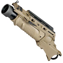 VFC EGLM 40mm Granatwerfer f. SCAR-L / MK16 und SCAR-H / MK17 Airsoftgewehre tan