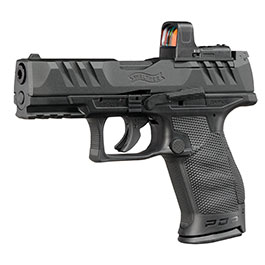 Walther PDP Compact 4 Zoll Set inkl. RDS 8 Red-Dot mit Metallschlitten CO2 BlowBack 6mm BB schwarz