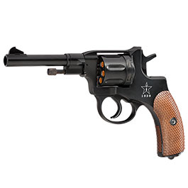 Gletcher NGT-F Revolver Vollmetall CO2 6mm BB schwarz
