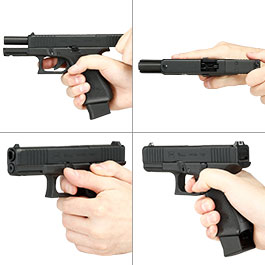 Kleinbild 8 Glock 19 Gen. 5 MOS Airsoft mit Metallschlitten CO2 BlowBack 6mm BB schwarz