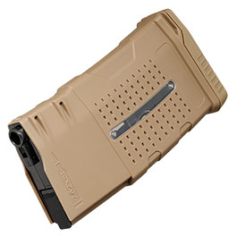 Nuprol SR25 / SCAR-H W-Mag Polymer-Magazin Flash-Mag Hi-Cap 470 Schuss tan