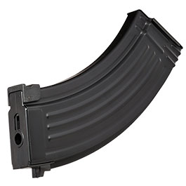 Nuprol AK47 Stahlblech-Magazin Mid-Cap 150 Schuss schwarz