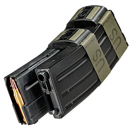 Nuprol M4 / M16 Dual-Magazin mit Sound-Control 800 Schuss schwarz - elektrisch