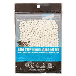 AIM Top High Precision Nigh Glow Tracer BIO 0.23g 500er Beutel weiss