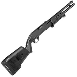 Cyma M870 MP-Style Shotgun Long-Type Tri-Barrel Vollmetall Springer 6mm BB schwarz Bild 3