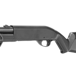 Cyma M870 MP-Style Shotgun Long-Type Tri-Barrel Vollmetall Springer 6mm BB schwarz Bild 7