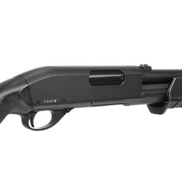 Cyma M870 MP-Style Shotgun Long-Type Tri-Barrel Vollmetall Springer 6mm BB schwarz Bild 8