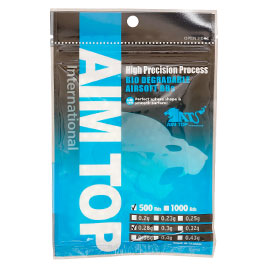 AIM Top High Precision Nigh Glow Tracer BIO 0.28g 500er Beutel weiss