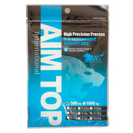 AIM Top High Precision Nigh Glow Tracer BIO 0.32g 500er Beutel weiss