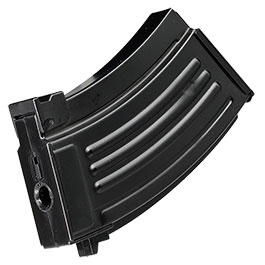 Double Bell AK47 Stahlblech-Magazin Low-Cap 85 Schuss Short-Type schwarz