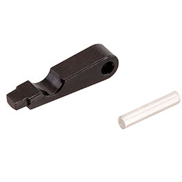Silverback CNC Aluminium Arm / Stahl Pin Set f. SRS FAST Hop-Up System schwarz