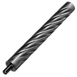 Silverback Edelstahl Twisted-Design Cylinder f. Silverback TAC-41 Serie schwarz