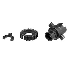 GHK AK GBB Part # GKM-09 Hop-Up Kunststoff Teile Set schwarz