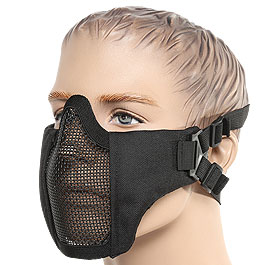 ASG Strike Systems Mesh Mask Airsoft Gittermaske Lower Face schwarz