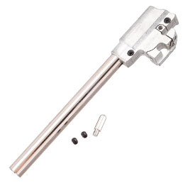 Unicorn Airsoft Aluminium TDC Hop-Up Chamber inkl. 113 mm Innenlauf f. TM Hi-Capa GBB Pistolen silber