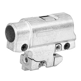 Unicorn Airsoft Aluminium TDC-Style Hop-Up Chamber f. TM Hi-Capa GBB Pistolen silber