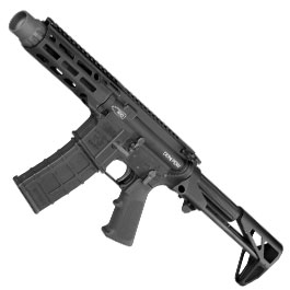 GHK Daniel Defense DDM4 300BLK PDW Vollmetall Gas-Blow-Back 6mm BB schwarz - Version 3