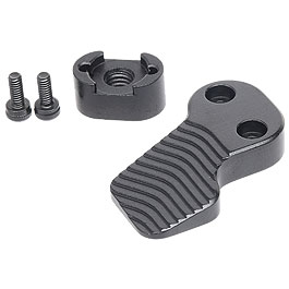 Crusader Aluminium Extended Magazin Release schwarz f. M4 / M16 S-AEG / AEG Gewehre
