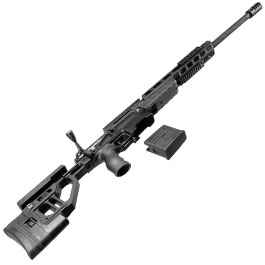 Kleinbild 6 Bear Paw T-5000 M Tactical Vollmetall Bolt Action Snipergewehr Springer 6mm BB schwarz