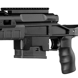 Kleinbild 8 Bear Paw T-5000 M Tactical Vollmetall Bolt Action Snipergewehr Springer 6mm BB schwarz