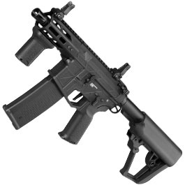 Evolution M4 Ghost XS EMR Carbontech ETS IV Viper Mosfet AEG 6mm BB schwarz