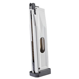 ASG STI Pit Viper / Combat Master CO2BB Magazin 30 Schuss silber / schwarz - CO2 Version