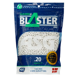 ASG Gamma Blaster Grade II BBs 0,20g 5.000er / 1kg Beutel weiss