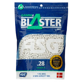 ASG Gamma Blaster Grade II BBs 0,28g 3.600er / 1kg Beutel weiss