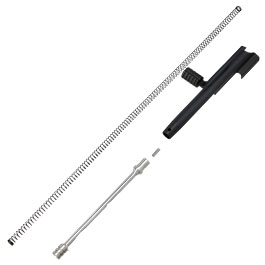 Dragon Workshop Stahl Bolt Carrier Upgrade Set schwarz f. Tokyo Marui AKM GBB Gewehre - Type B
