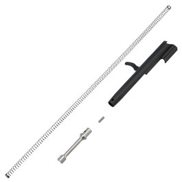 Dragon Workshop Stahl Bolt Carrier Upgrade Set schwarz f. Tokyo Marui AKX GBB Gewehre - Type A