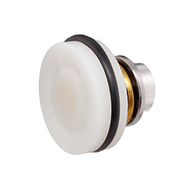 Nuprol Polymer Piston Head Vented Design inkl. Kugellager weiss