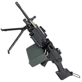A&K M249 MK2 Polymergehuse AEG 6mm BB schwarz