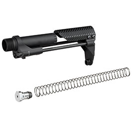 RWA B.A.D. Vert Schaftsystem PDW-Style f. Western Arms / GHK M4 GBB schwarz