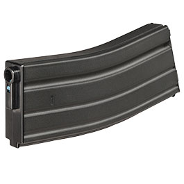 Tokyo Marui M4 / M16 Stahlblech Magazin Low-Cap 65 Schuss dunkelgrau