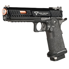 Army Armament TTI / Staccato 2011 Combat Master Vollmetall GBB 6mm BB schwarz - CNC-Version
