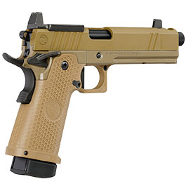 Kleinbild 4 RWA Nighthawk Custom Sand Hawk Optic Ready Vollmetall GBB 6mm BB Dark Earth