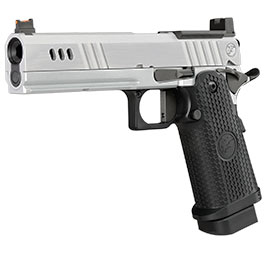 RWA Nighthawk Custom BDS9 Optic Ready Vollmetall GBB 6mm BB silber / schwarz