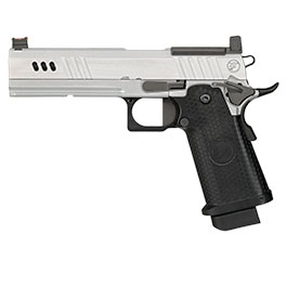 RWA Nighthawk Custom BDS9 Optic Ready Vollmetall GBB 6mm BB silber / schwarz Bild 1 xxx: